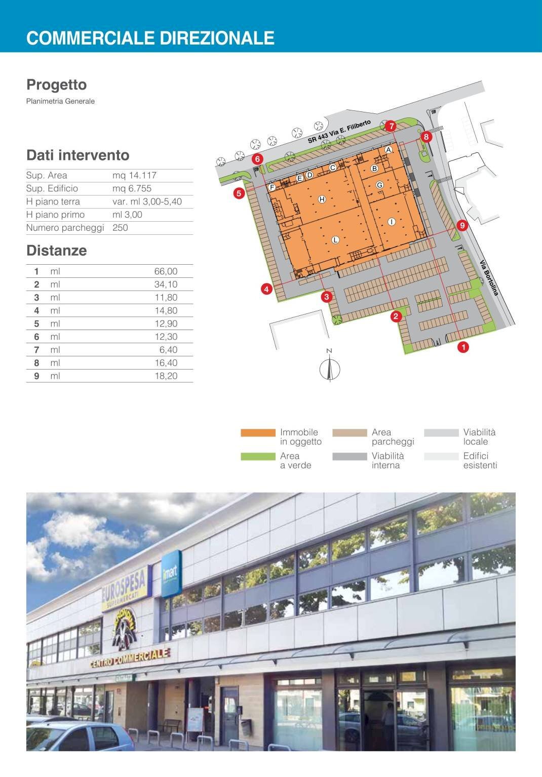 Office via Emanuele Filiberto, Adria - floor plans 1