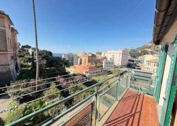 Balcone - Trilocale via Roberto Sarfatti, 6, Genova (zona Nervi) - foto 4