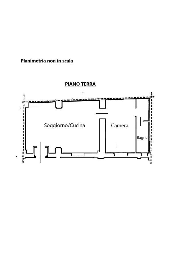 Trilocale via Luigi Canina, Casale Monferrato - planimetria 1