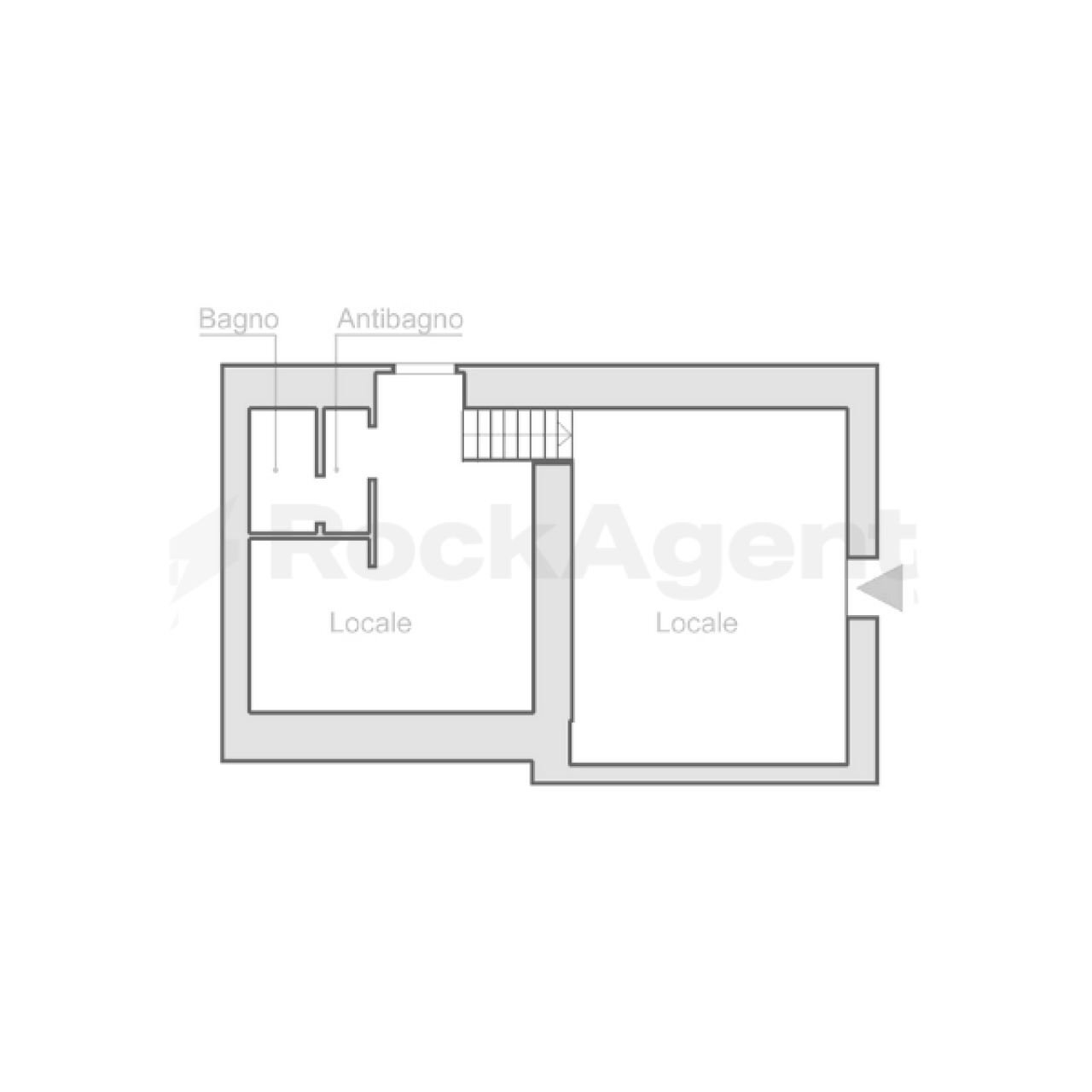 Bar Tavola Calda - Fredda via Giovanni Tommaso Invrea, Genova (zona Centro) - planimetria 1