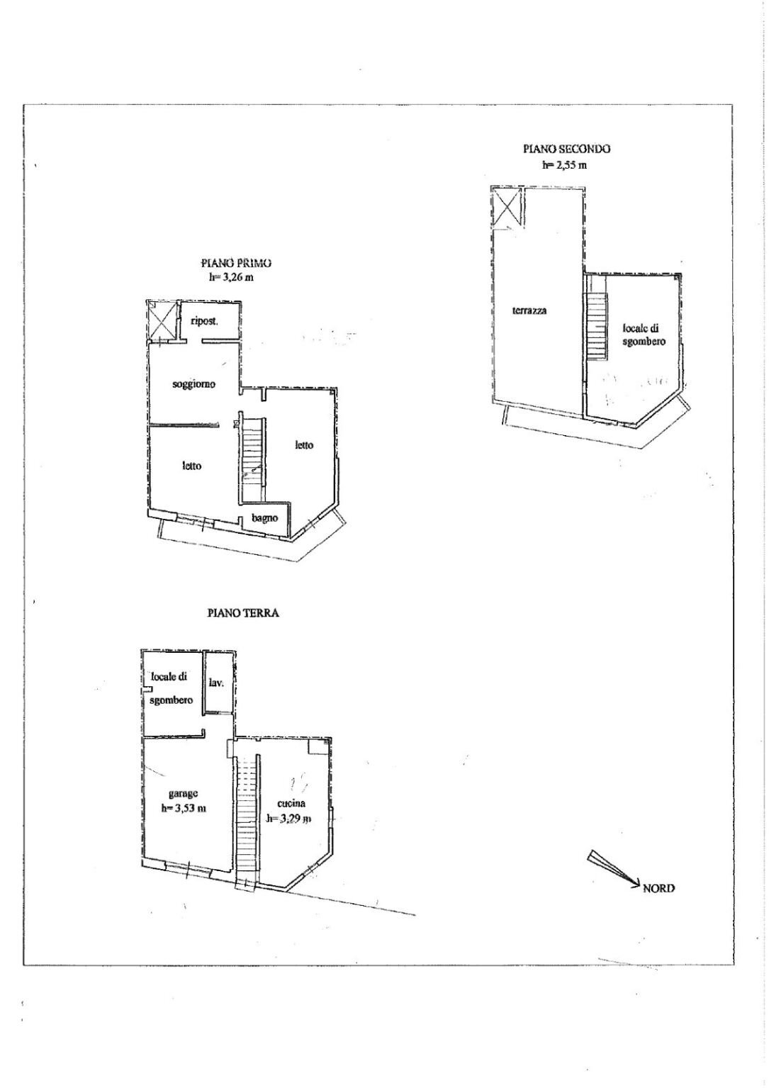 Casa indipendente via Vittorio Veneto, 97, Ruffano - planimetria 1