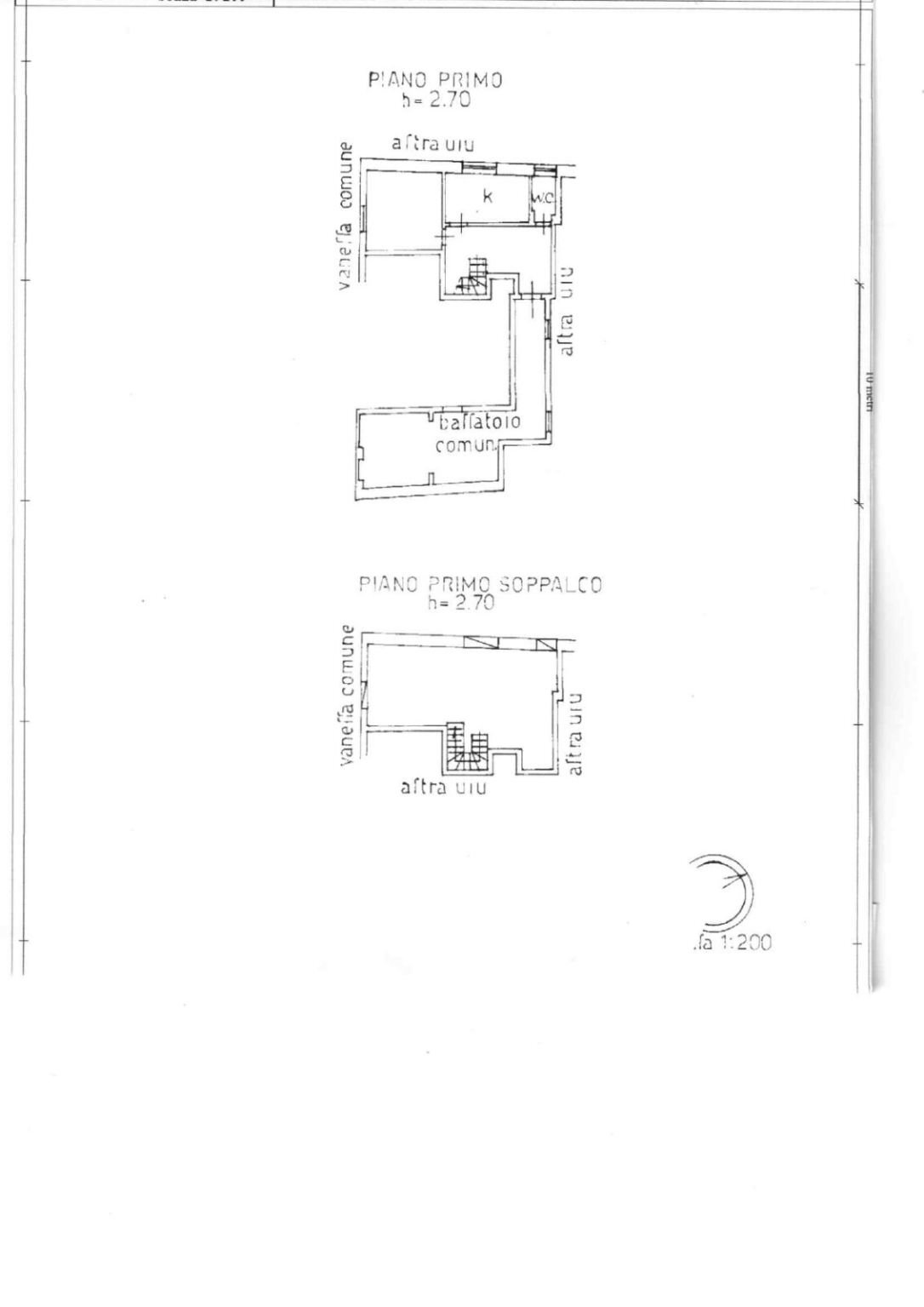 Ufficio via Roma, Castelvetere sul Calore - planimetria 1