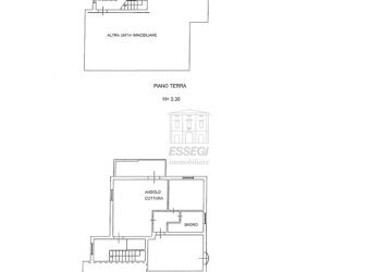 Planimetria catastale appartamento in vendita a Ca - Quadrilocale Via Francesco Banchieri 82, Capannori - foto 9