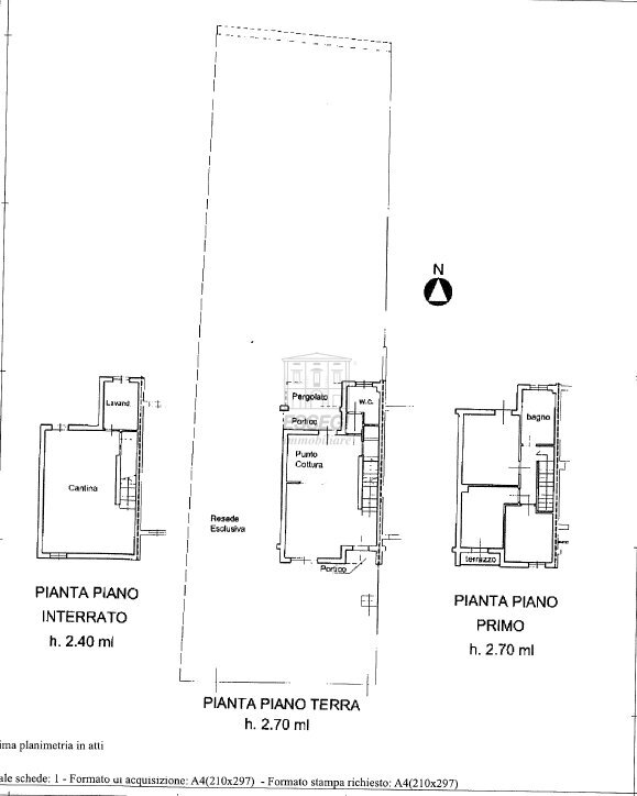 IA04185 PLANIMETRIA.png - Casa indipendente via romana ovest, Rughi, Lucca - planimetria 1