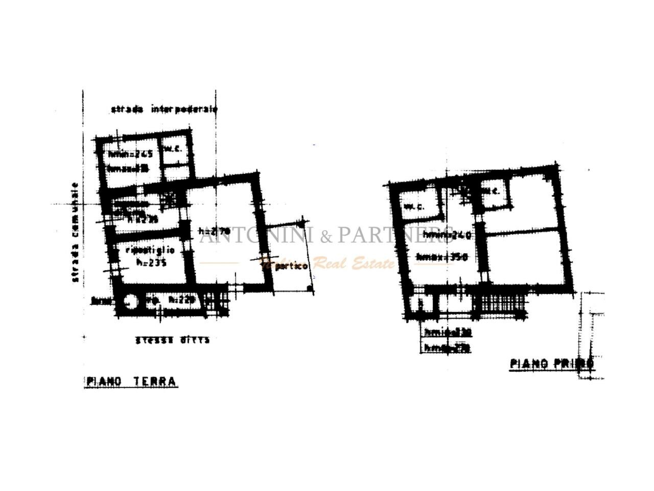 Casale Il Nestore - Planimetria.jpg - Casale Località Compignano, Marsciano - floor plans 1