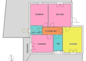 Piantina San Gregorio.jpeg - Portion of a house Viale Europa 122, San Gregorio di Catania - photo 2