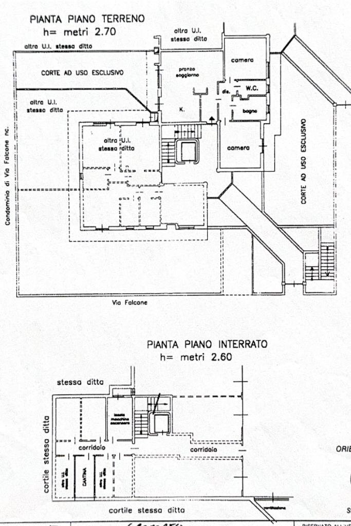 Appartamento Via Francesca e Giovanni Falcone, Avigliana - planimetria 1