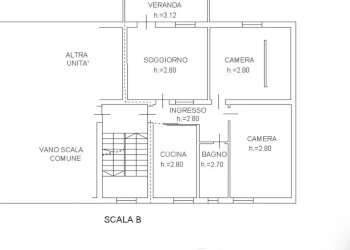 Planimetria - Apartment Calle del Forno, Venezia (neighborhood Giudecca) - photo 22