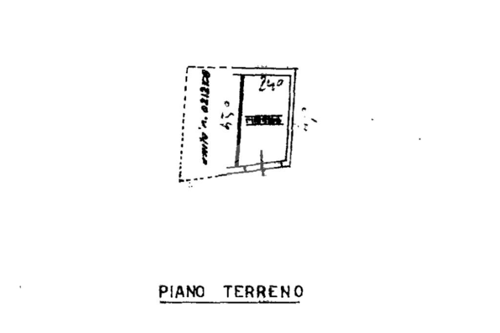 Casa semi indipendente Borgata Cresto, Monastero di Lanzo - planimetria 1
