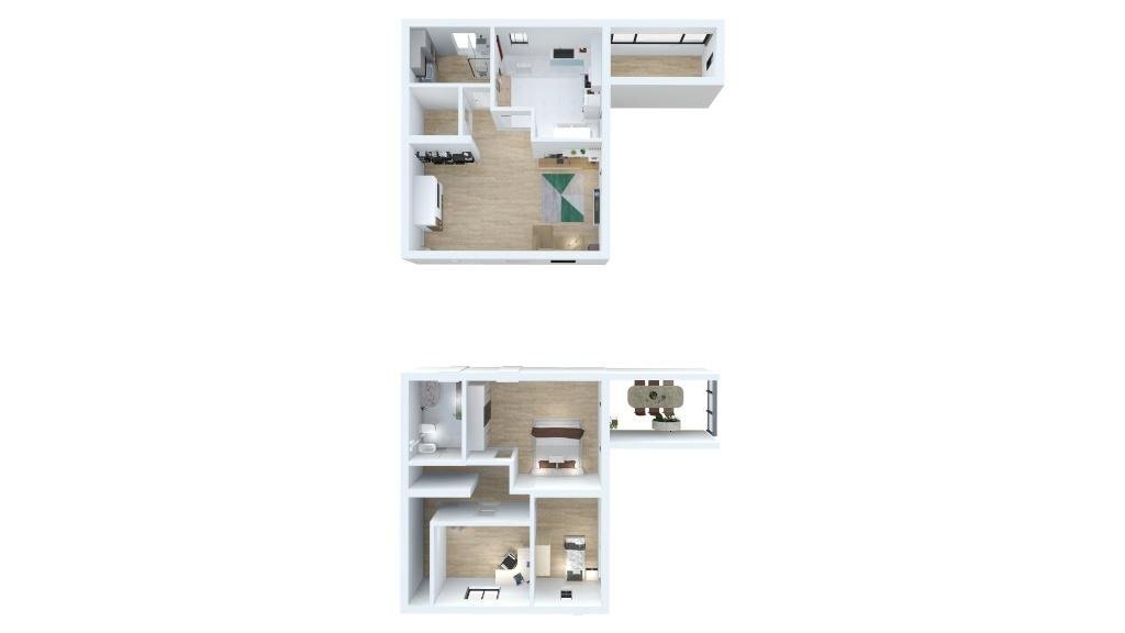 Porzione di casa Via Cento, San Giovanni in Persiceto - planimetria 1