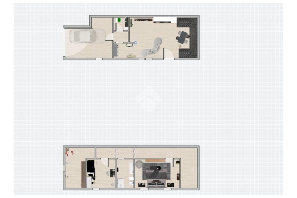 Porzione di casa Via Cento, San Giovanni in Persiceto - planimetria 1
