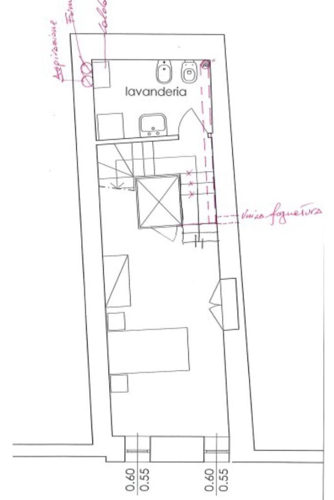 Semi-detached house Via Edmondo de Amicis, Montecchio Emilia - floor plans 1
