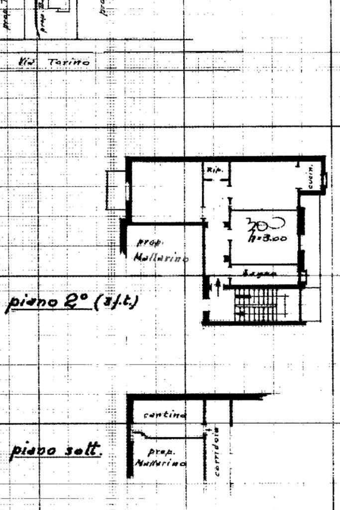 Three-room apartment Via Torino, Druento - floor plans 1