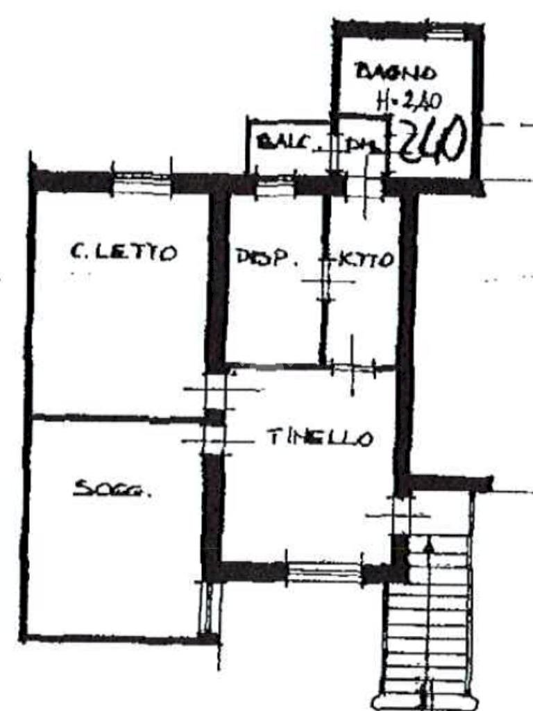 Semi-detached house Via Gualdo, Santarcangelo di Romagna - floor plans 1