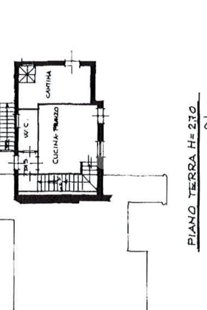 Two-room apartment Via Gualdo, Santarcangelo di Romagna - floor plans 1