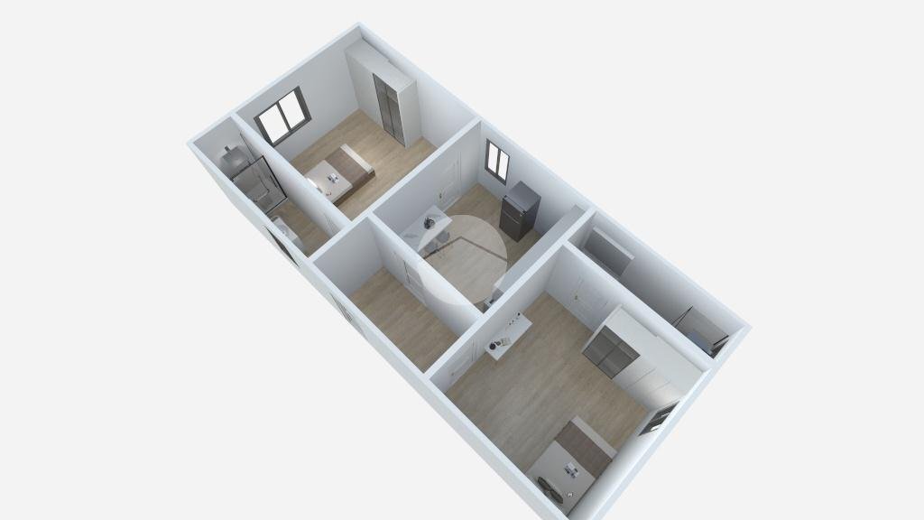 Bilocale Viale Giovanni da Cermenate, Milano - planimetria 1