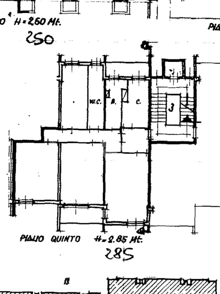 Appartamento Via Torino, Bologna - planimetria 1