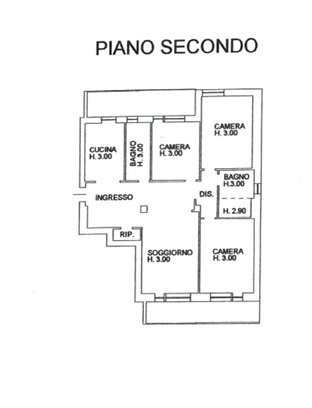 Terraced Villa Asti, Asti - floor plans 1