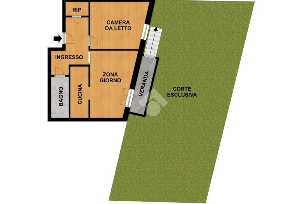 Bilocale Via Palmiro Premoli, Savona - planimetria 1