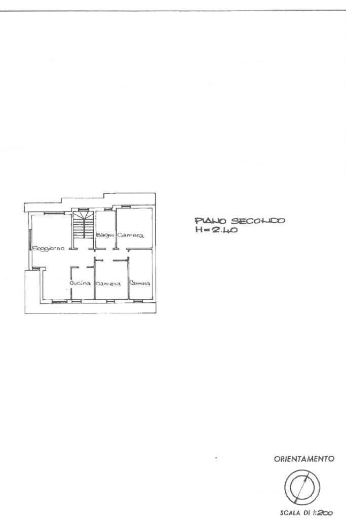 Quadrilocale Pré, Prè-Saint-Didier - planimetria 1