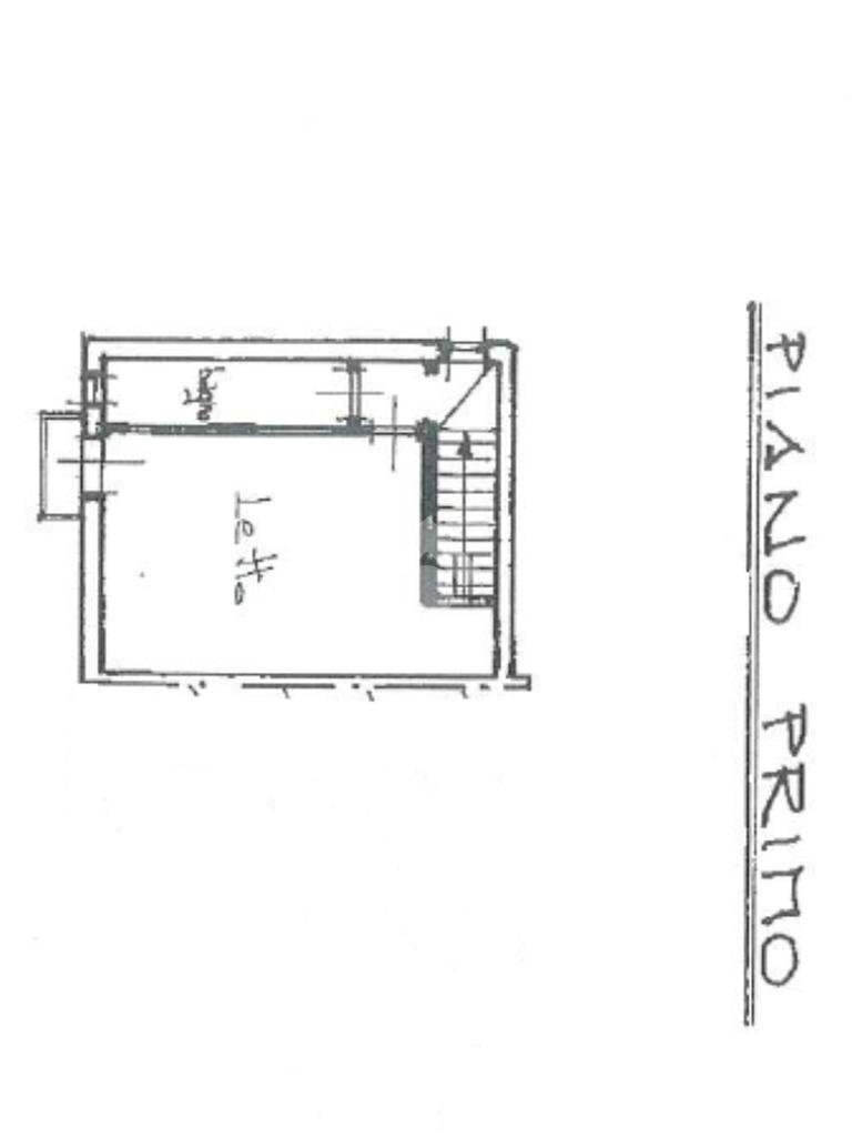 Casa semi indipendente Via Comacchio, Ferrara (zona Cona) - planimetria 1