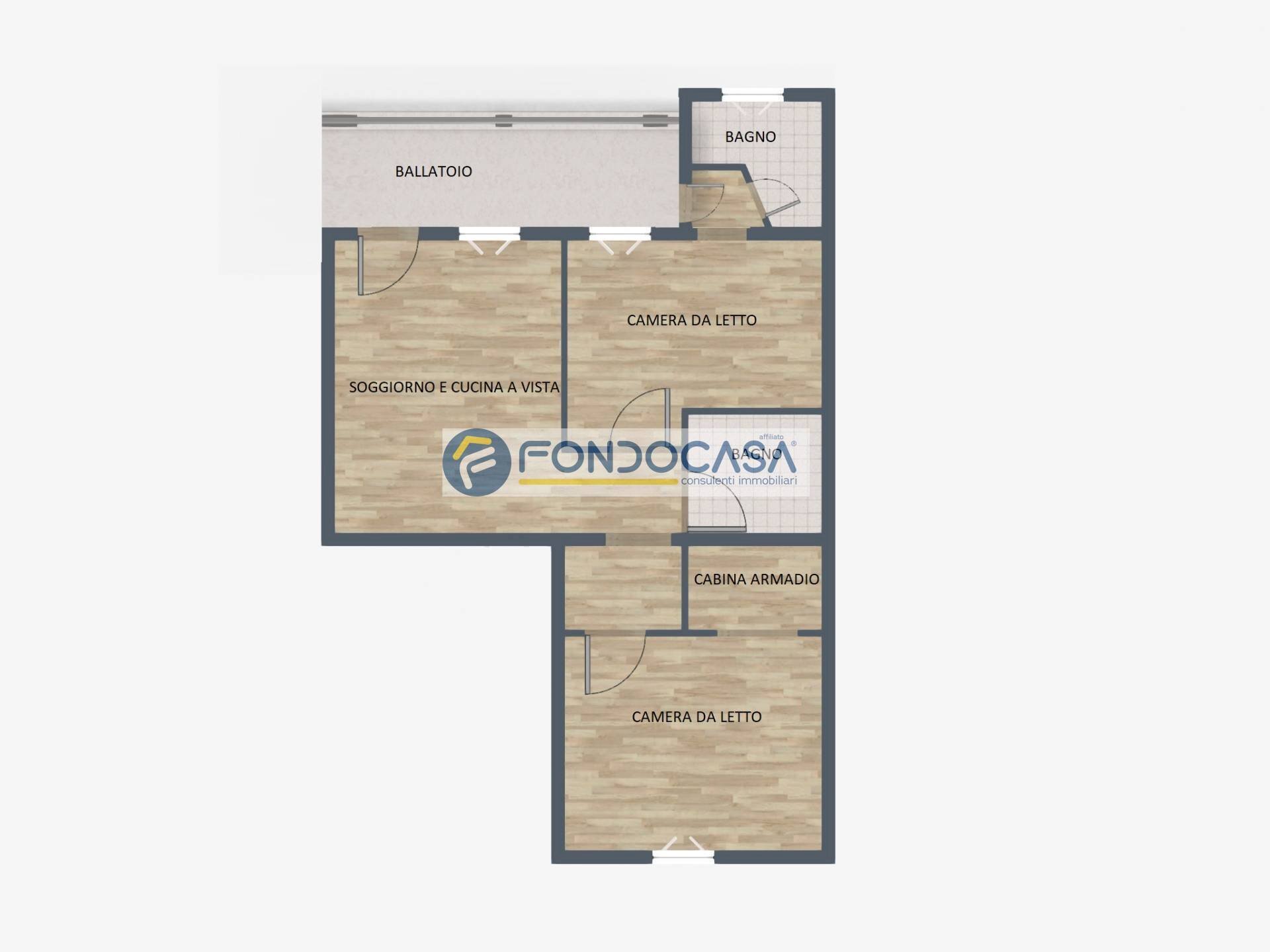 Foto 21 - Trilocale Via Giulio E Corrado Venini
 
67, Milano - planimetria 1