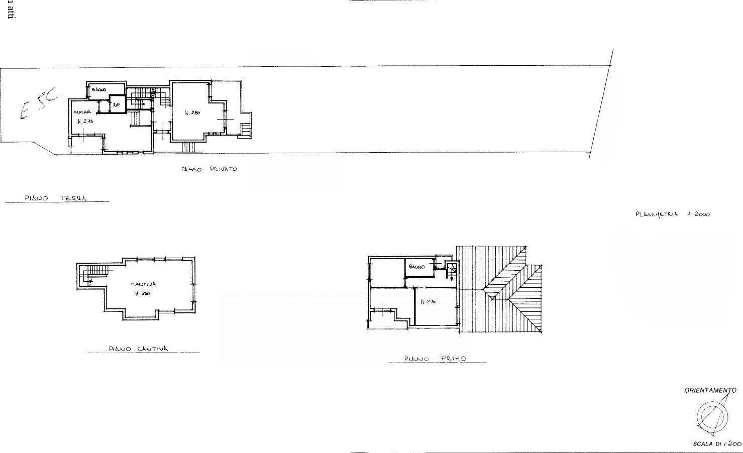 Foto 2 - Casa indipendente Via dei Ghivizzani, Massarosa - planimetria 1