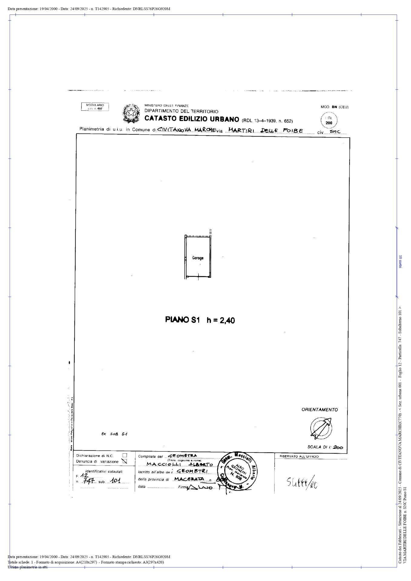 Foto 1 - Box Via Martiri della Foibe, Civitanova Marche - photo 1