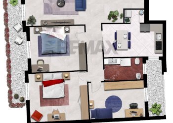 Pianta 2D - Apartment Corso Vittorio Emanuele
 
7, Modugno - photo 23