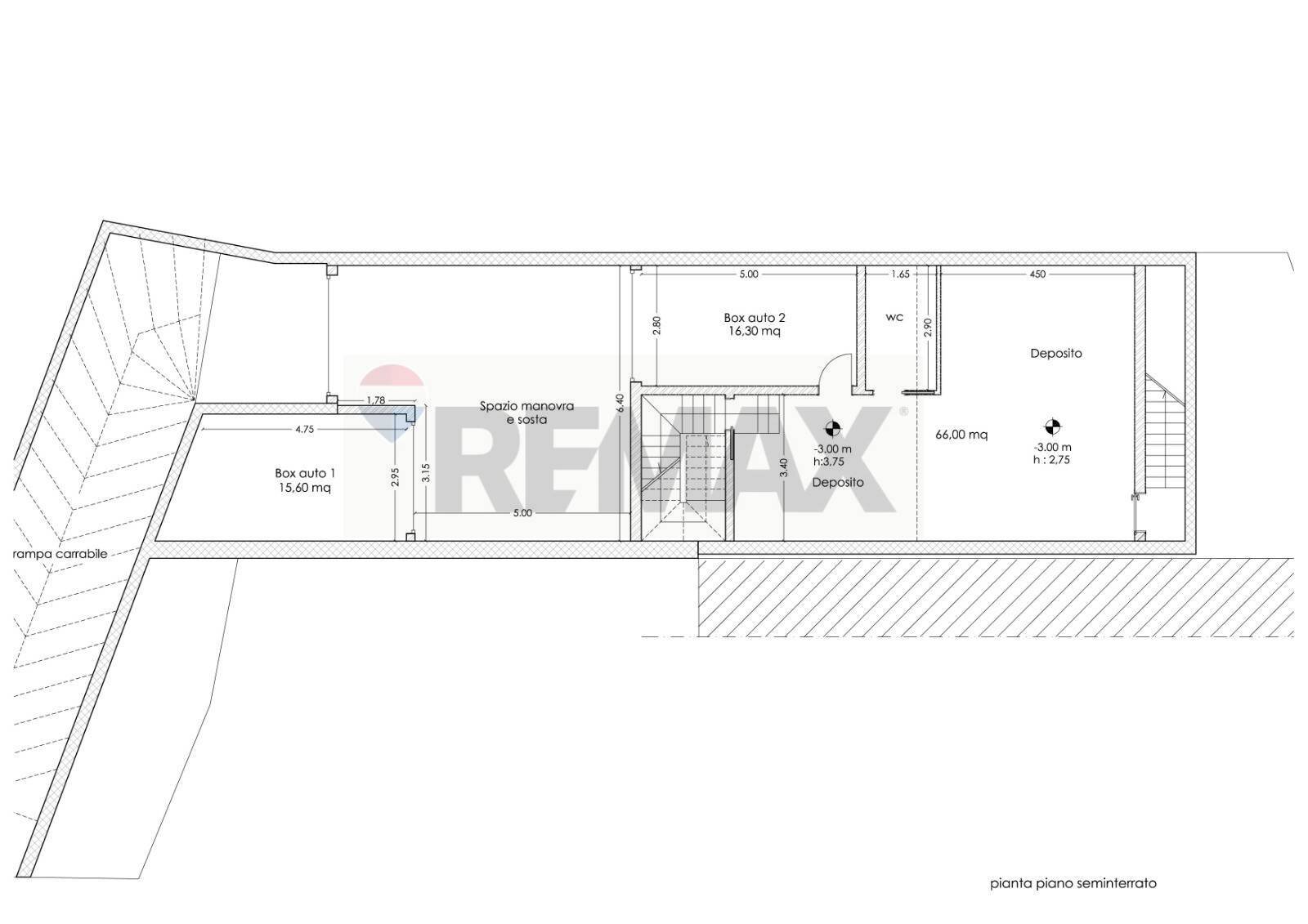 Box e tavernetta 2D - Casa semi indipendente Via Camillo Benso Di Cavour
 
sn, Grumo Appula - planimetria 1