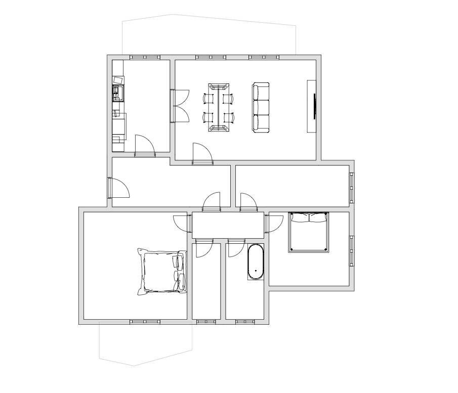 Foto 24 - Quadrilocale Via Donizetti
 
30, Jesolo - planimetria 1