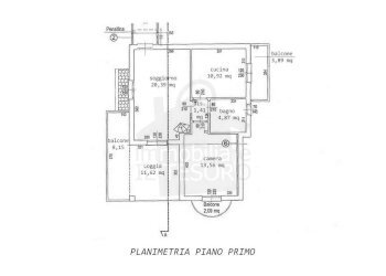 Planimetria - Four-room apartment via Santarcangiolese, 4718B, Poggio Torriana - photo 41
