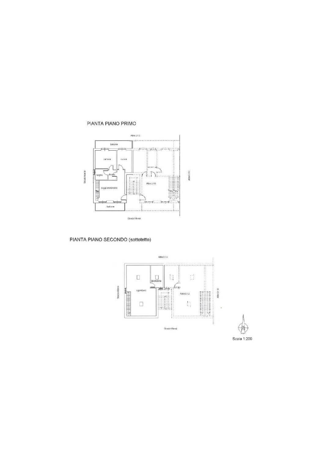 Appartamento strada Marsè, Moncalieri - planimetria 1