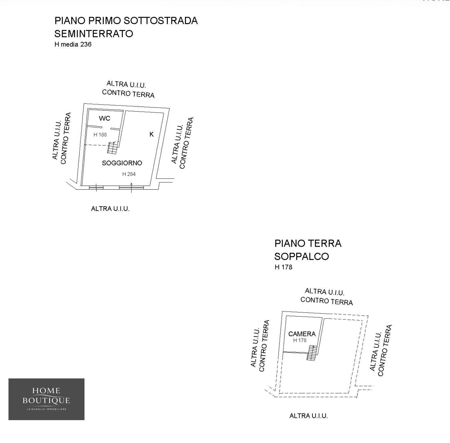 Foto 21 - Bilocale Via Aurelia
 
111, Andora - planimetria 1
