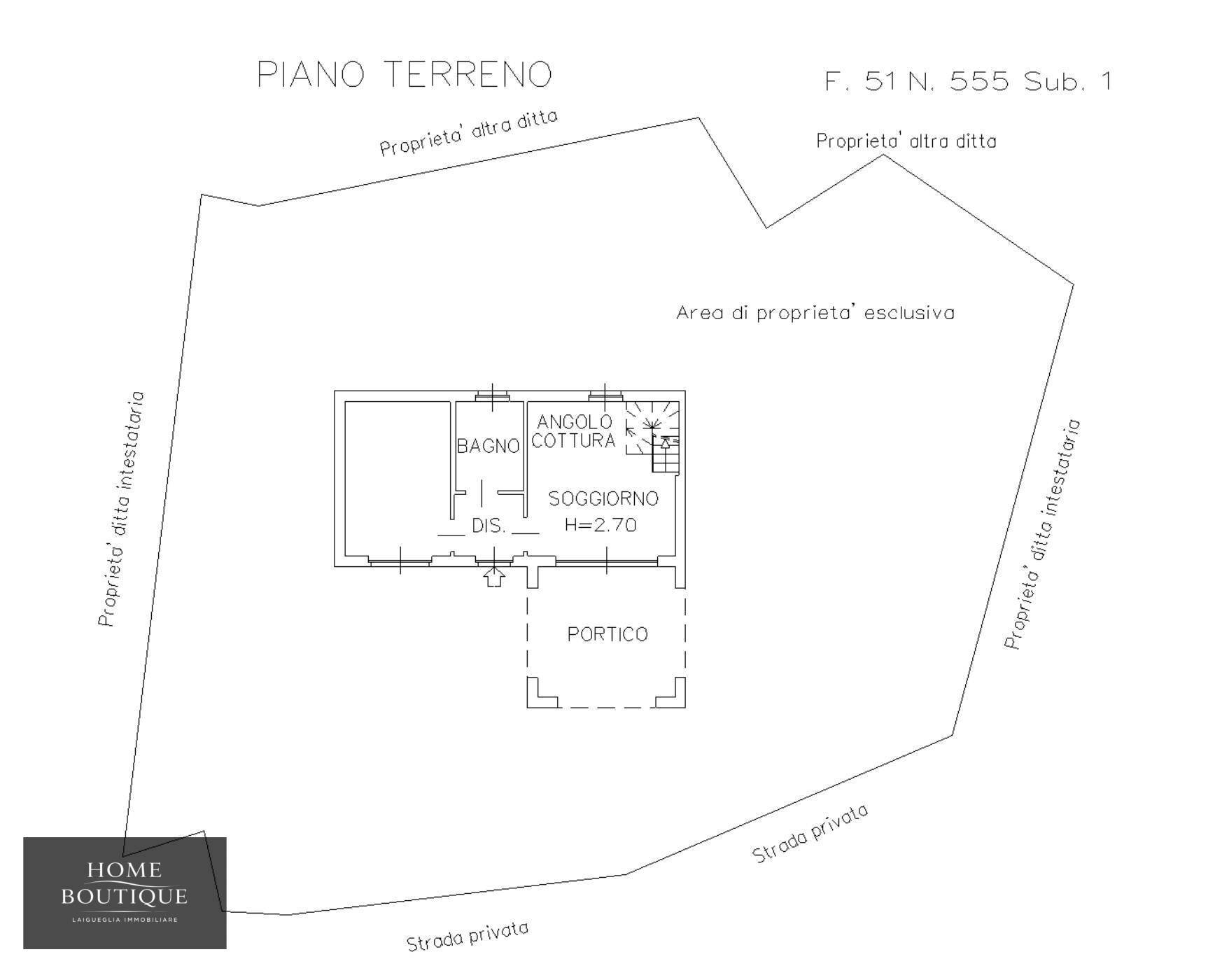 Foto 35 - Villa VIA IMMACOLATA
 
SN, Andora - planimetria 1