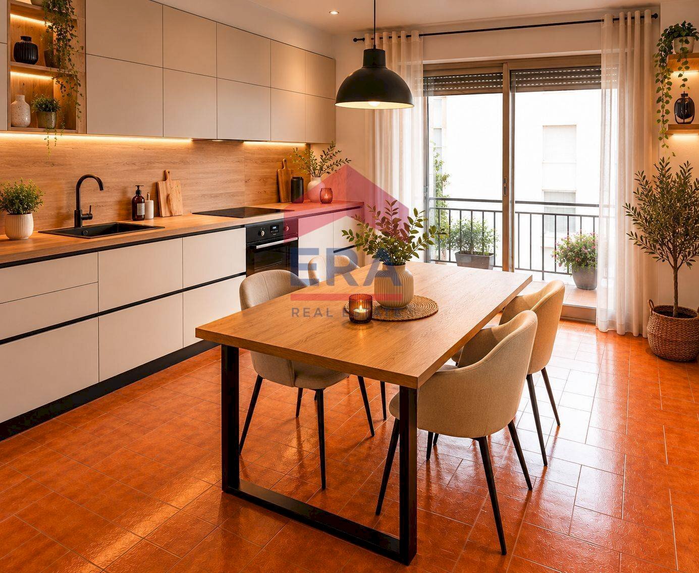 Cucina arredata - Trilocale Via Marinella
8, Trapani - foto 2
