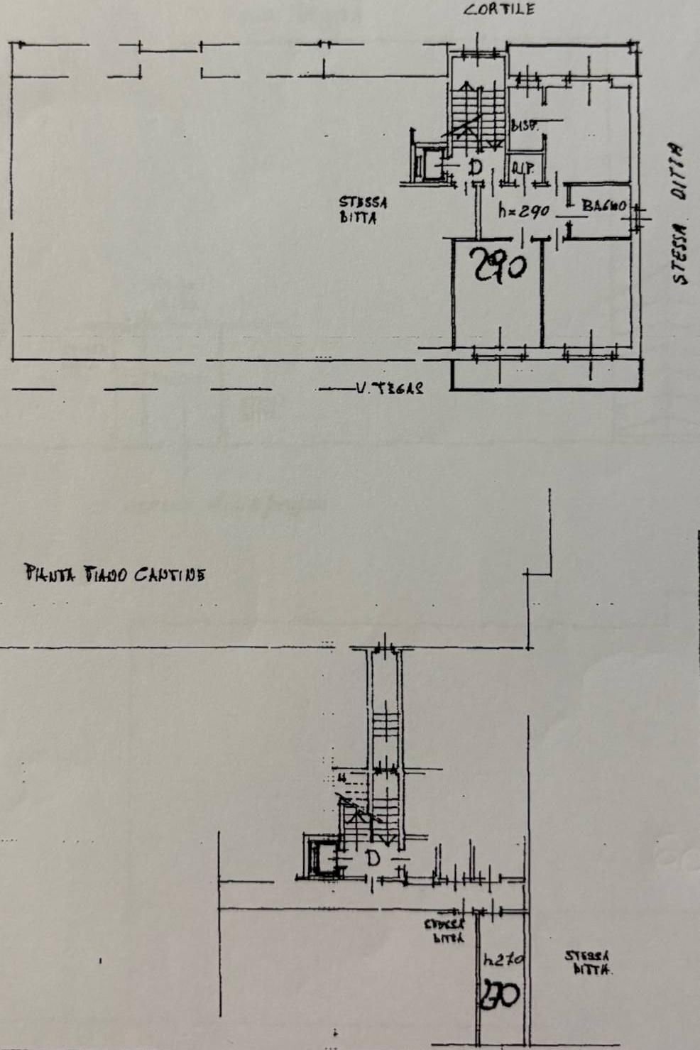 Three-room apartment via Luigi Tegas, 42, Luserna San Giovanni - floor plans 1
