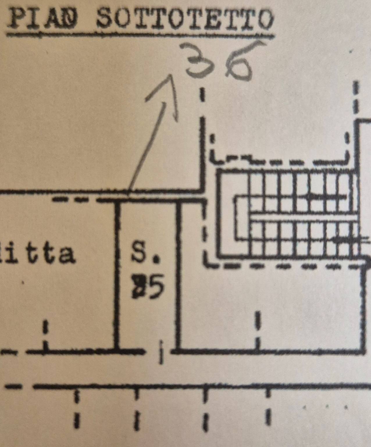 Trilocale corso Nizza, 57, Cuneo (zona Centro) - planimetria 1