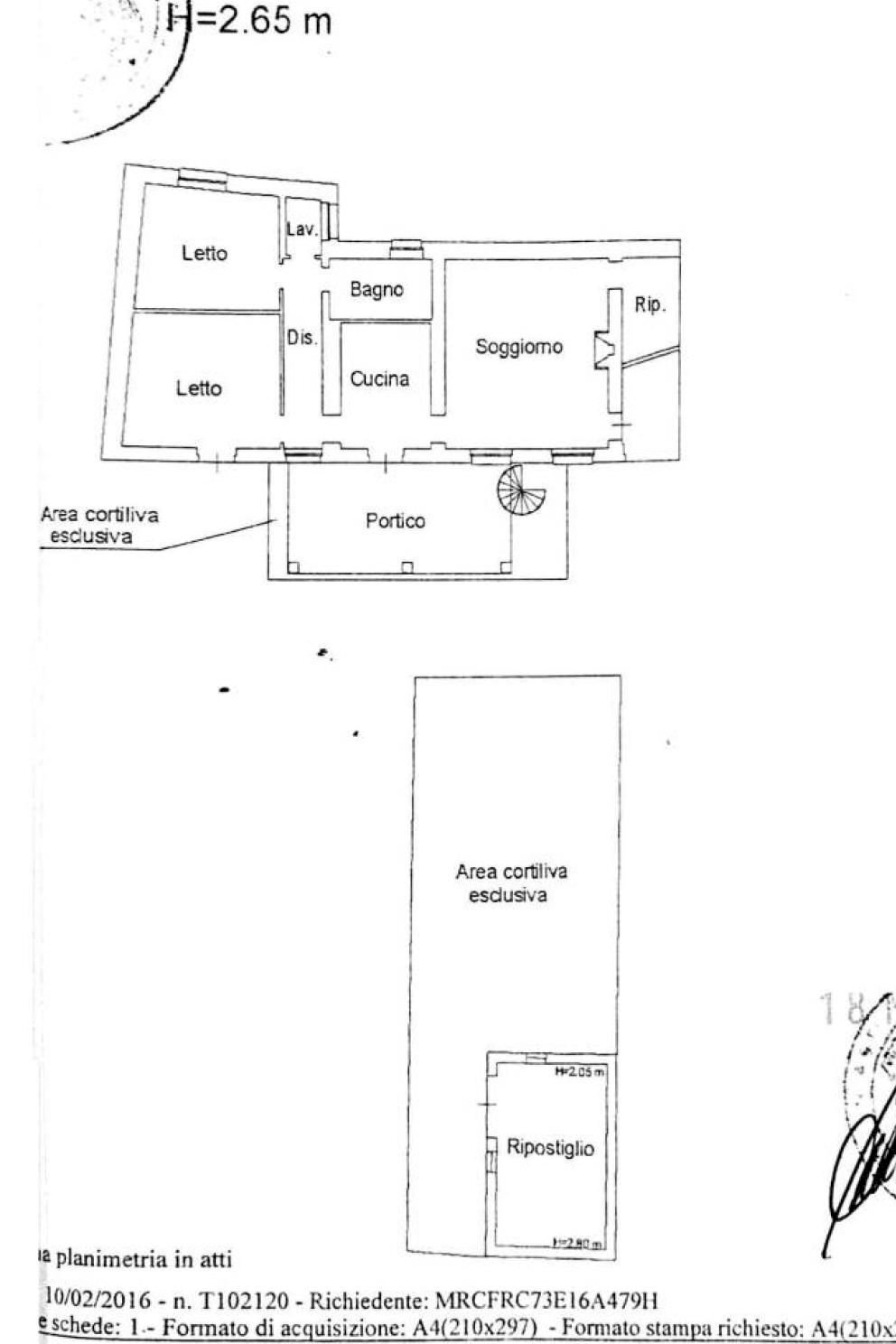 Villa Frazione Bricco Visconti Sud, 14, Valfenera - floor plans 1
