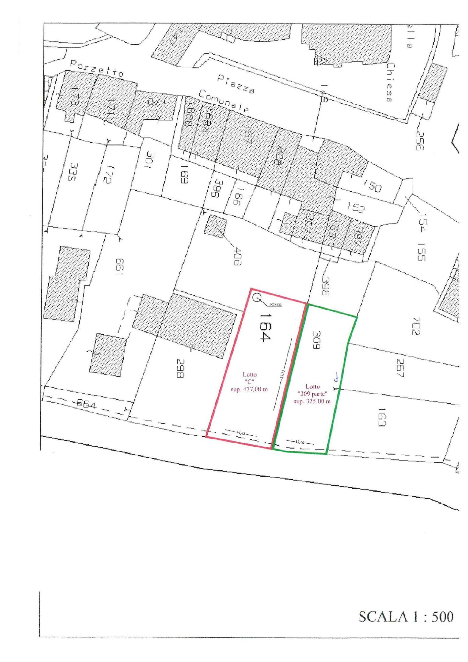 plani - Building land via Vaudamus, Rivalba - floor plans 1