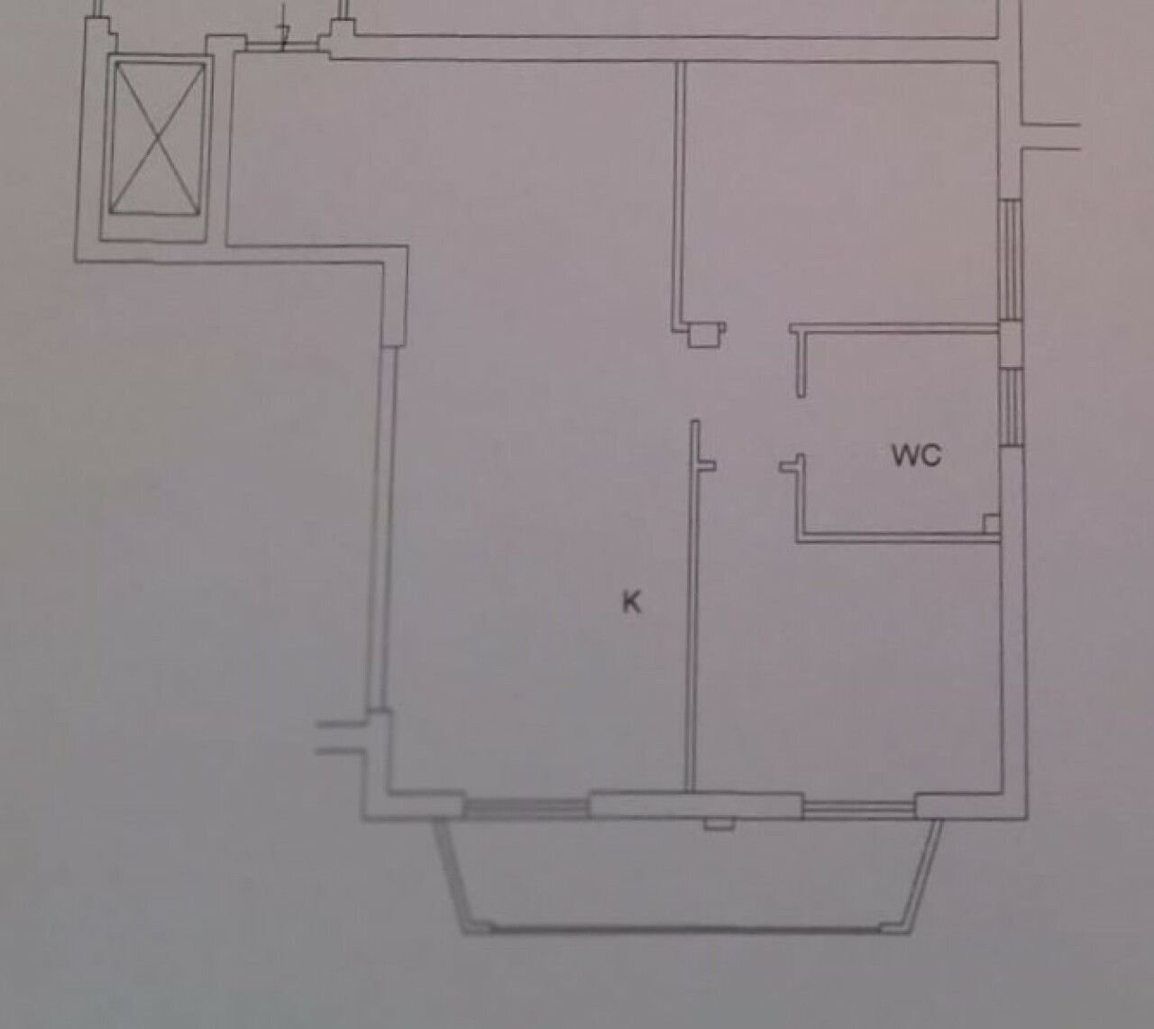 Trilocale viale Vincenzo de Filippis, 148, Catanzaro - planimetria 1
