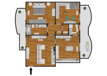 9.jpg - Three-room apartment Via Martin Luther King 12U, Bisceglie - photo 2