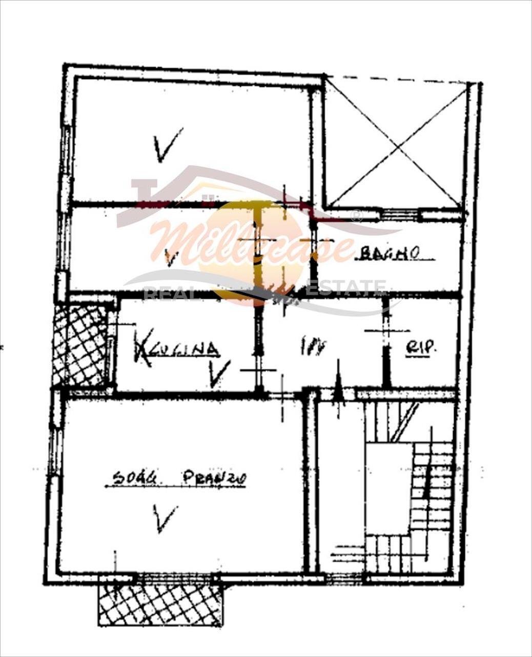 PLANIMETRIA.jpeg - Quadrilocale Vicolo del Papiro, Siracusa - planimetria 1