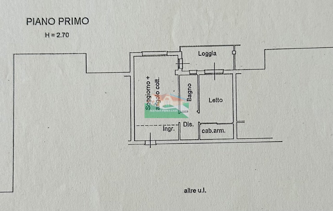 IMG_3523.jpeg - Bilocale Via Giuseppe Merendi, Ravenna - planimetria 1
