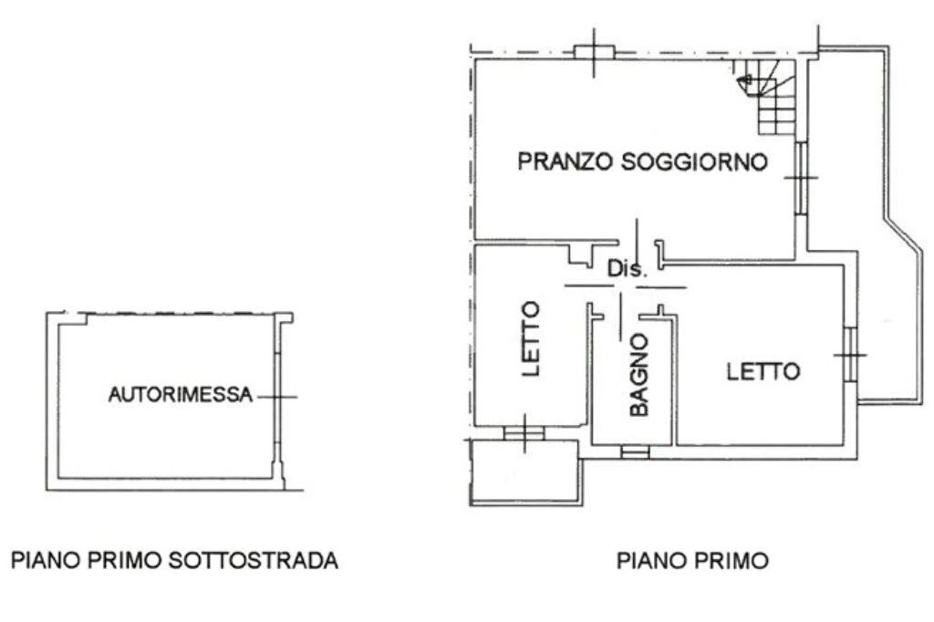 Appartamento Via Nazionale, Vallefoglia - planimetria 1