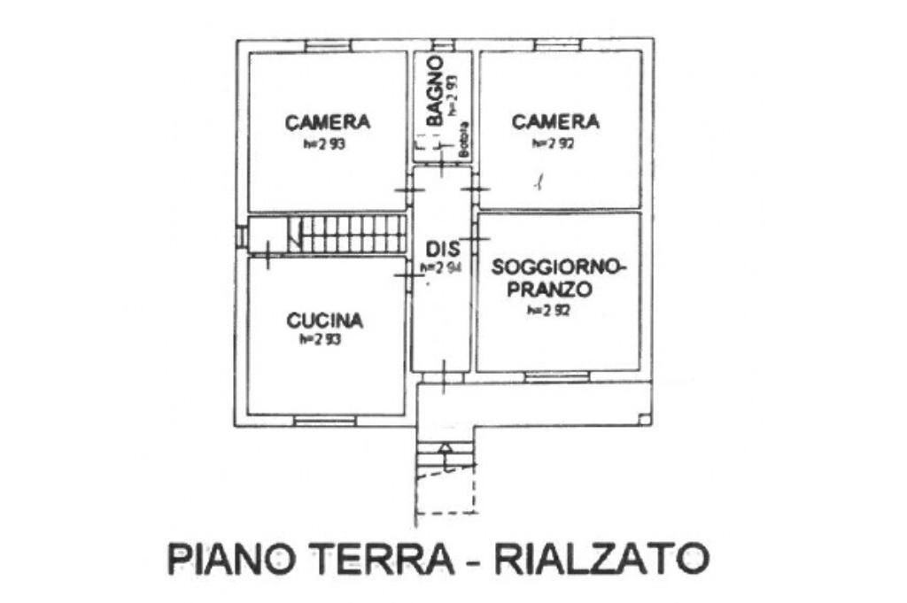 Casa indipendente Via fornace, San Clemente - planimetria 1