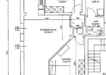 Three-room apartment Via della Libertà, Casalecchio di Reno - photo 10