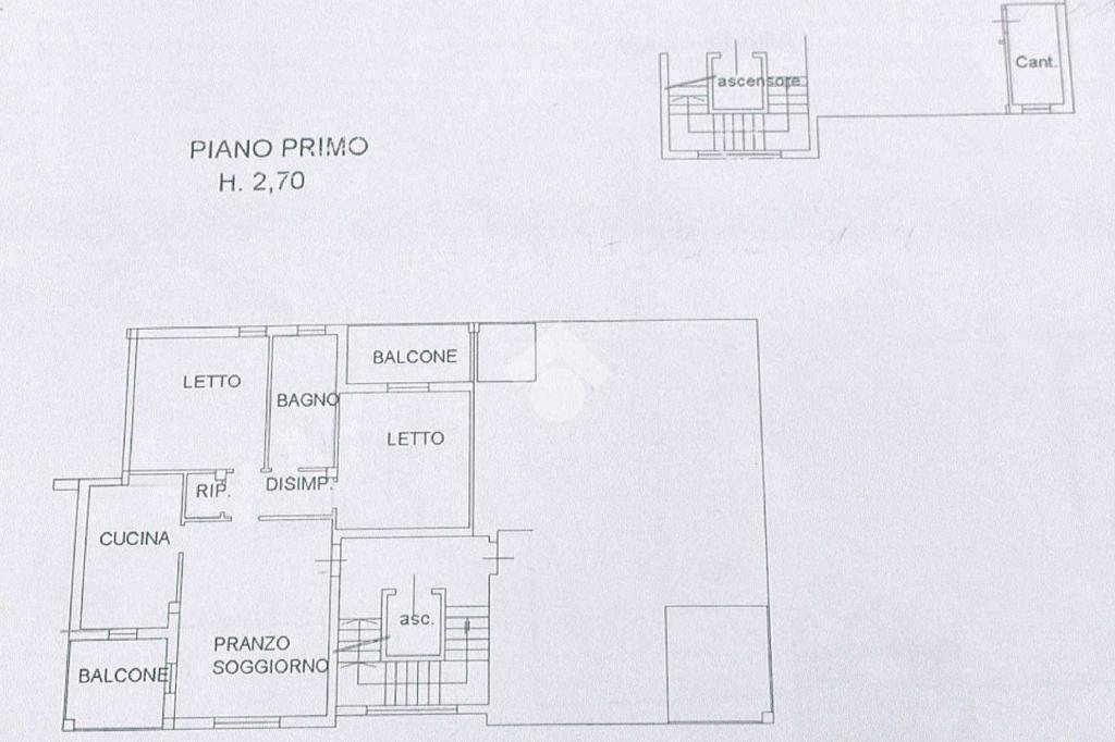 Trilocale Via Alpi, Cadelbosco di Sopra - planimetria 1