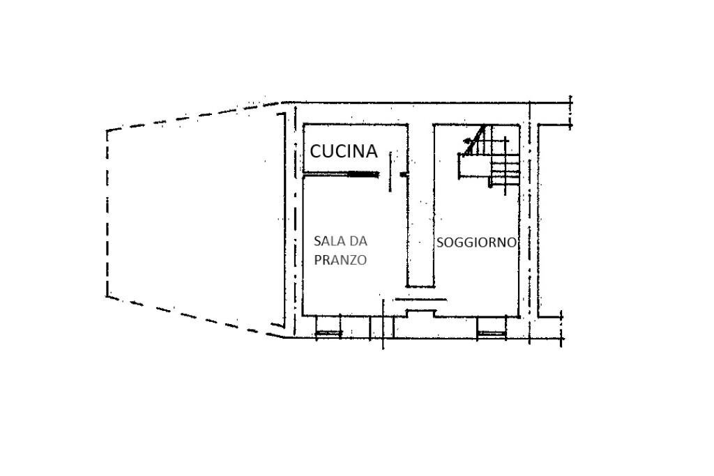 Casa semi indipendente Via biacanai, Bagnolo Piemonte - planimetria 1