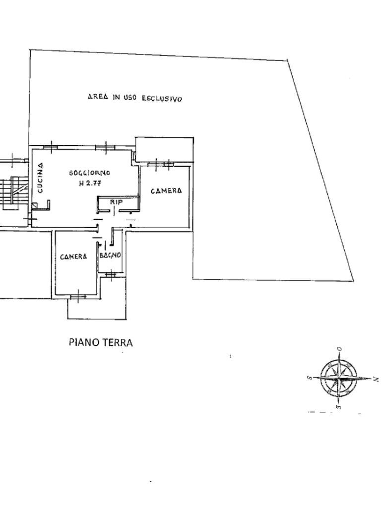 Trilocale Via 3^ brigata julia, Traversetolo - planimetria 1